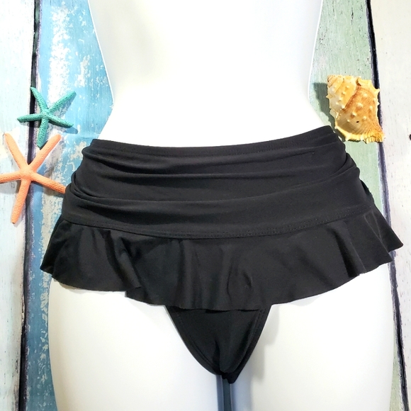 ECO SWIM Other - SOLD ECO SWIM Swimsuit Bikini Bottom Sz 12 black